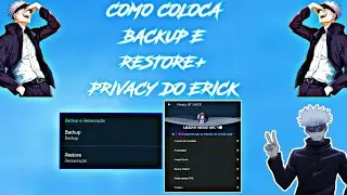 Editando Whatsapp como coloca backup restore + privacy do Erick #7