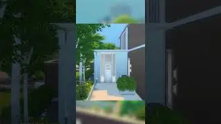 Can You Build A Modern Family House with Just Base Game ? #thesims4 #sims4build #ts4nocc #ts4 #sims