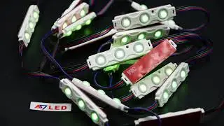 3Leds SMD5050 Injection RGB LED Module