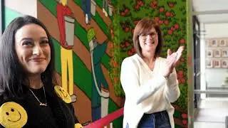 Mousy DeVilla Mural at Food Lifeline