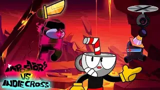 Cuphead VS Nightmare maroon impostor (Fanmade cuphead boss/vs impostor animation)