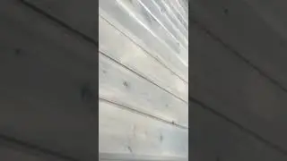 Каркасный дом после зимовки
