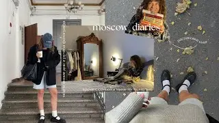 🍂 уютный влог: осенняя рутина, бекстейджи со съемок, распаковка книжек, мини-путешествие