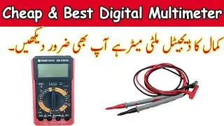 How to Use a Digital Multimeter for Beginners!How to Measure Voltage,Resistance,Continuity and Amps