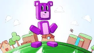 Purple Super Bear vs All Bosses #1 Super Bear Adventure Gameplay Walkthrough - SKA