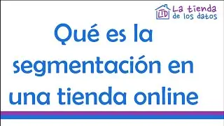 Qué es la Segmentación en una Tienda Online