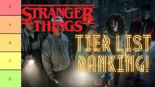 ALL STRANGER THINGS CHARACTERS RANKED! - Tier list ranking