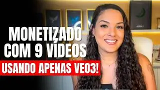 MONETIZEI meu Canal Dark com 9 vídeos em MENOS DE 30 DIAS - PASSO A PASSO