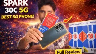 TECNO SPARK 30C 5G 4/64GB First Impressions  #unboxing 5000mAh🔋Mediatek Dimensity 6300 (6nm)🔥