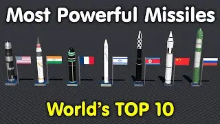 Most Powerful Missiles in the World - Top 10 ICBM Missiles