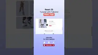 React JS Tutorial with Tailwind CSS -  Simple ecommerce Application | Download  Source Code 