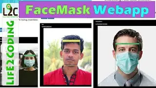 Live Facemask Detection System on Web using Flask and YOLOv3