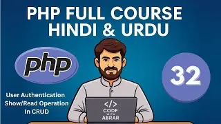 Show/Read Operation in PHP CRUD |  User Authentication in PHP with MySQL | PHP for Everybody
