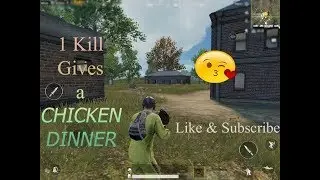 1 KILL GOT CHICKEN DINNER || PUBG LEVEL