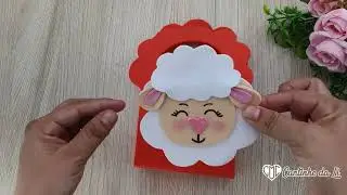 Linda Lembrancinha para a Páscoa Cristã – Sacolinha em E.V.A com Ovelhinha 🐑✨