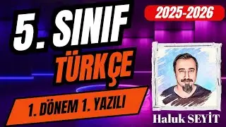 5th Grade Turkish - 1st TERM 1st WRITTEN EXAM ( PREPARATION FOR WRITTEN EXAM I 2025 - 2026 )