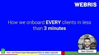 How to Onboard Agency Clients FAST