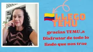 TEMU en COLOMBIA🇨🇴/ llegó mi primer pedido / colaboración