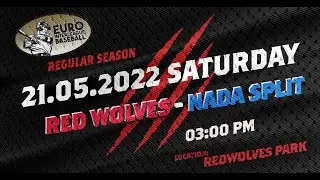 Red Wolves vs Nada Split  - Euro Interleague Baseball game