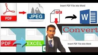 How to Convert Word, Excel, or PowerPoint Documents file from PDF for Free  In Urdu and Hindi - 2021