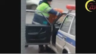 Люди спасли водителя от буйного ДПСника