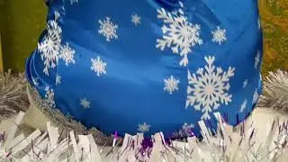 Новогодний фокус от большой попы