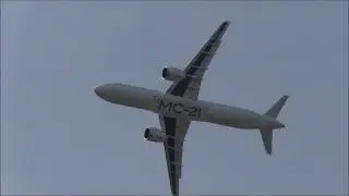 Российский самолет-гигант МС-21-300. МАКС-2019.