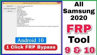 Easy Samsung FRP Tool 2020 v1/ Samsung FRP Tool 2020/FRP Tool