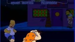 Homer Simpson vs Fred Flintstone