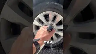 How to remove extreme brake dust without scrubbing #autodetailing #detailing #carcleaning #detailing