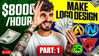 LOGO BANAO LAKHO KAMAO | PART 1 | CHILL STREAM | BOSS GFX