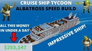 Albatross Ship Speed Build - Roblox Cruise Ship Tycoon