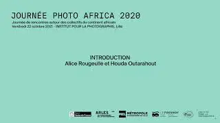 INTRODUCTION - JOURNÉE PHOTO AFRICA 2020
