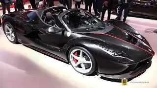 2017 Ferrari La Ferrari Aperta - Exterior and interior Walkaround - Debut at 2016 Paris Motor Show