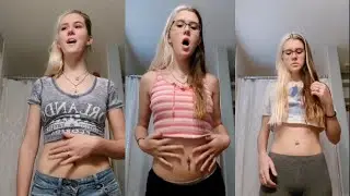 Hot Girl Releasing Loud Burps