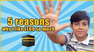 5 Reasons Why I LOVE Legos | Building World's Largest Record-Breaking Kaaba Set! Raising $100,000!