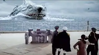 人类以为脱离危险，不料母鲨出现了！【吞天巨鲨Megalodon Returns】|驚悚 災難 |【電影派對】