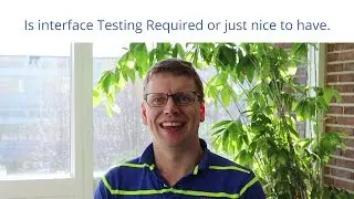 Is Interface Testing a must or just nice to have?