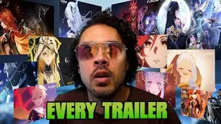 Reacting to the Last Year of Genshin Impact Trailers Before 6.0