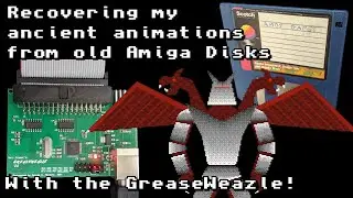 Recovering my Ancient Animations from Amiga Disks with the GreaseWeazle