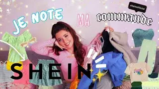 Je note ma commande Shein 🤔