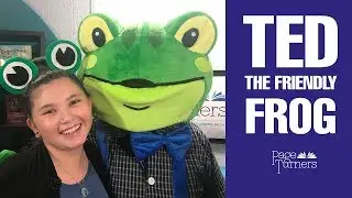 PAGE TURNERS: TED THE FRIENDLY FROG