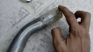 Fiat Punto mk2 - Installing exhaust pipe - DIYChannel