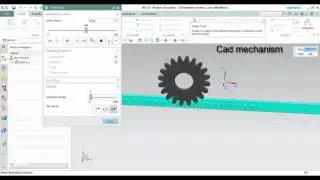 mangle rack pinion pin mechanism transmission parts siemens nx