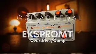 EKSPROMT - VINTAGE SOVIET ANALOG OVERDRIVE COMPRESSOR GUITAR PEDAL Ussr Estradin
