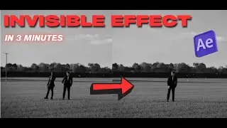 EASY INVISIBLE Music Video Effect [After Effects]