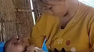 Indian mom breastfeeding| #breastfeeding