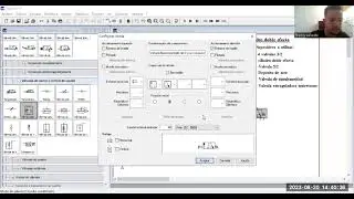 Mando bimanual con retorno dependiente del tiempo con cilindro doble efecto (circuitos neumáticos)