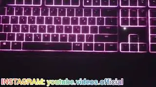Razer Ornata V2 - chroma effects and sound test