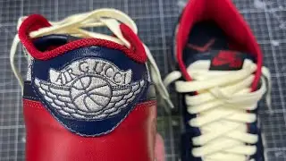 Creating a Jordan 1 Air Gucci Low